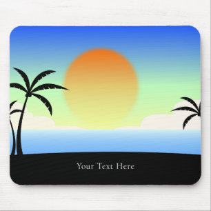 Minimal Nature Photo Modern Mousepad