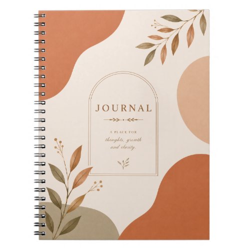 Minimal Neutral Journal Notebook |