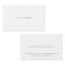 Minimal of the Minimalist Elegant White