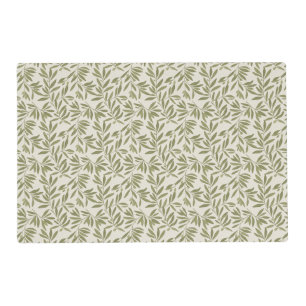 Minimal Olive Branch Pattern Placemat