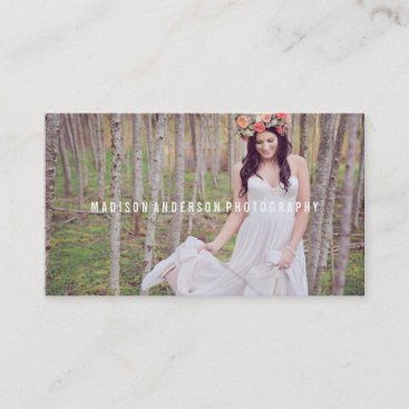 Minimal Overlay | Photography Business Cards