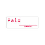 [ Thumbnail: Minimal "Paid" Rubber Stamp ]