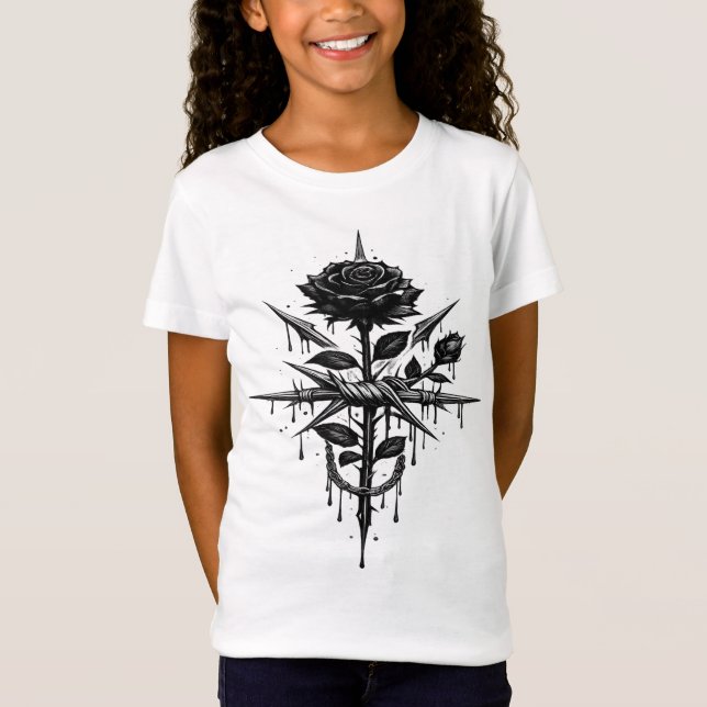 Minimal Paris Stripe Aesthetic T-Shirt (Front)