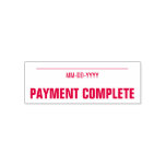 [ Thumbnail: Minimal "Payment Complete" Rubber Stamp ]
