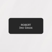 Minimal Personalize kid's clothing label