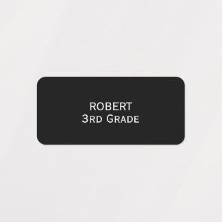 Minimal Personalize kid's clothing label