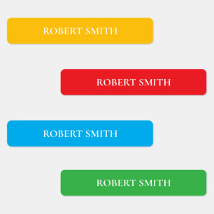 Minimal Personalize kid's label