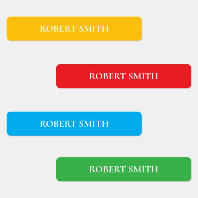 Minimal Personalize kid's label (Group)