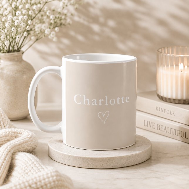 Minimal Personalized Name Mug (Creator Uploaded)