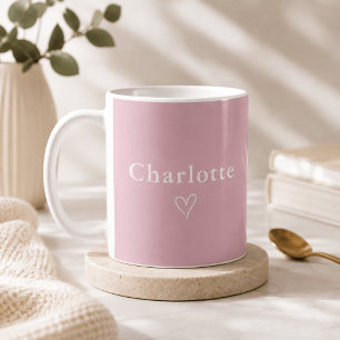 Minimal Personalized Name Mug