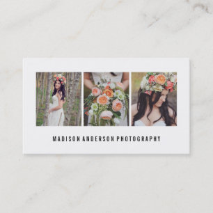 Minimal   Photography Business Cards