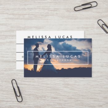 Minimal Photography Business Cards by fancypaperie at Zazzle