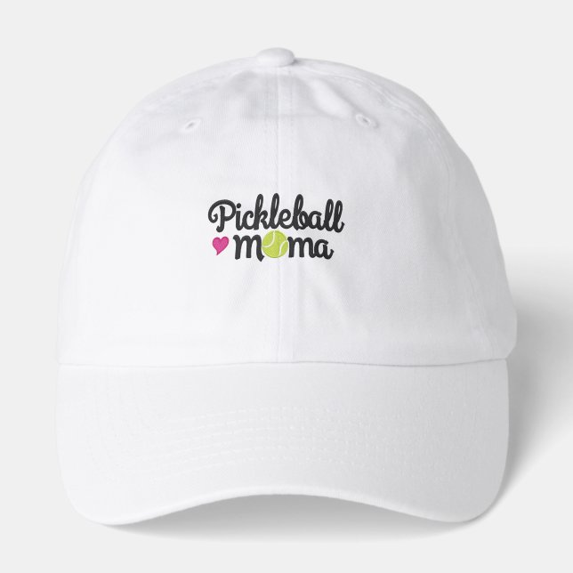 Minimal Pickleball Hat 🏓 | Clean Paddle Logo Cap  (Front)