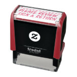 [ Thumbnail: Minimal "Please Review, Sign & Return" Self-Inking Stamp ]