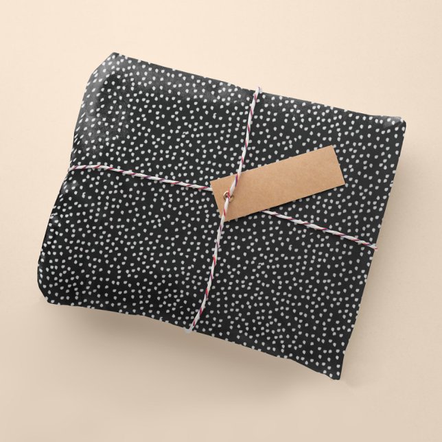Minimal Polka Dot Black and White Pillow Case (Creator Uploaded)
