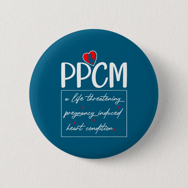 Minimal Ppcm Awareness Kayla's Corner For Button (Front)