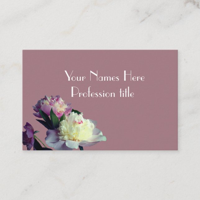 Minimal   Professional Business Card (Front)