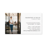 Minimal & Professional Employee Business Photo Business Card Minimal & Professional Employee Business Photo Business Card