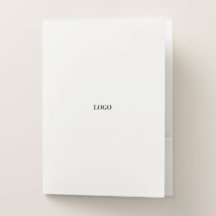 Minimal Professional Luxury Folder Design