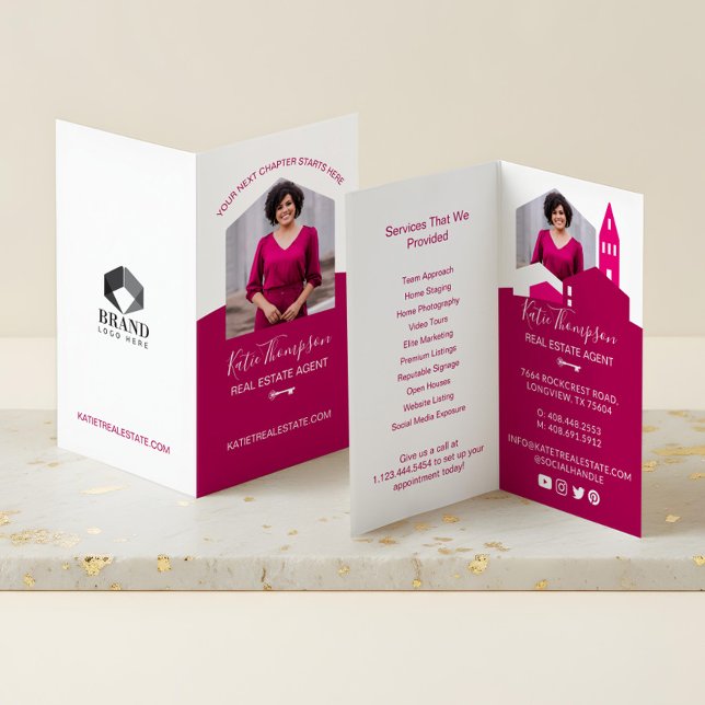 Minimal Professional Real Estate Agent Photo Logo Business Card (Minimal Professional Real Estate Agent Photo Logo Business Card)