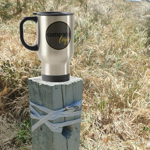 MINIMAL PROMTIONAL COMPANY BRAND BUSINESS LOGO TRAVEL MUG