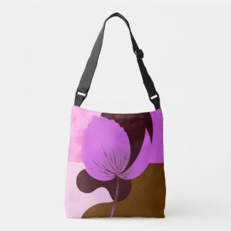 Minimal Purple Flower Tote Bag – Modern Floral Des