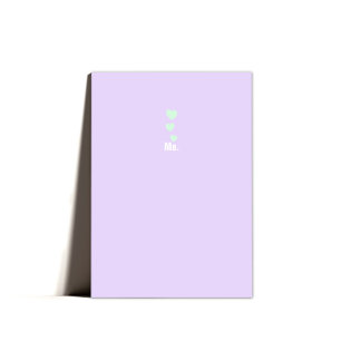Minimal Quirky Love Valentines Card