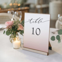 Minimal Rose Gold Wedding