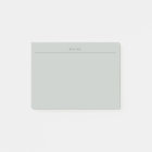 Minimal Sage Gray Memo Planner Post-it 