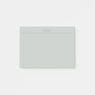 Minimal Sage Gray Memo Planner Post-it Post-it Notes
