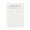 Minimal Script Black Grey White Earring Display