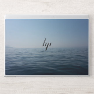 Minimal Sea View HP Laptop Skin
