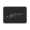Minimal Simple Black White Script Gift Certificate