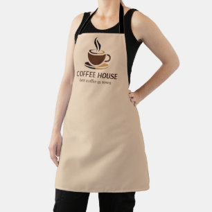 Minimal Simple Coffee Shop barista Apron