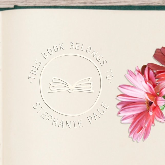 Minimal Simple Custom Book  Embosser (Creator Uploaded)