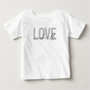 Minimal, simple, modern cool design Love Nashville Baby T-Shirt