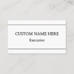 [ Thumbnail: Minimal & Simple Professional Business Card ]