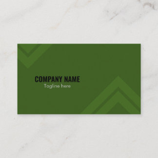 Minimal Sleek Color and Square Shaped Lines Business Card