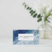 Minimal snow and ice business cards (Standing Front)