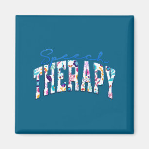 Minimal Speech Therapy Funny Therapist Language Magnet