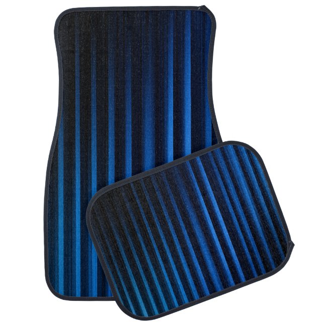 Minimal Stripe Design for Modern Car Style Car Floor Mat (Set)