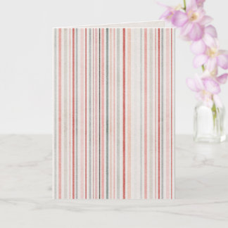 Minimal Striped Folded Greeting Card