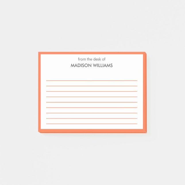 Minimal Stylish Trendy Modern Notes (Front)