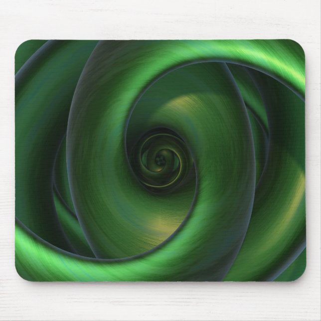 Minimal Surfaces (Green) Mouse Pad (Front)