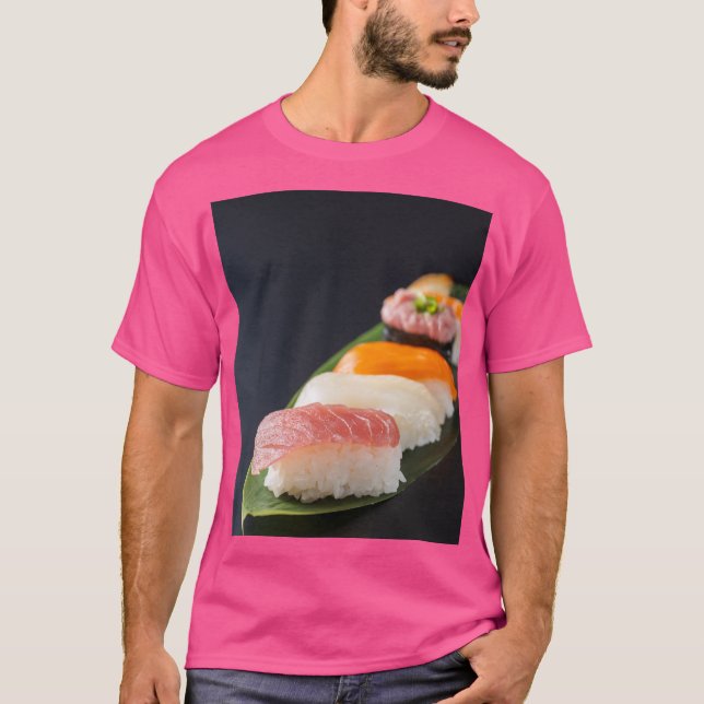  Minimal Sushi – Japanese tranquility and perfecti T-Shirt (Front)