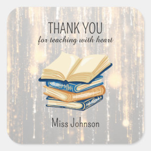 Minimal Tutor Thank You Sticker Leave a review