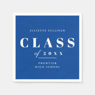 Minimal Type Graduation Napkins