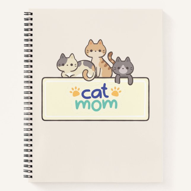 Minimal Typography	Clean Notebook Journal  (Front)