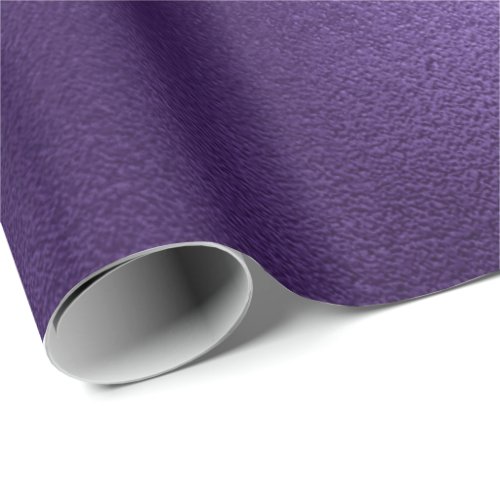 Minimal Ultra Violet Purple Ametyst Eggplant Wrapping Paper