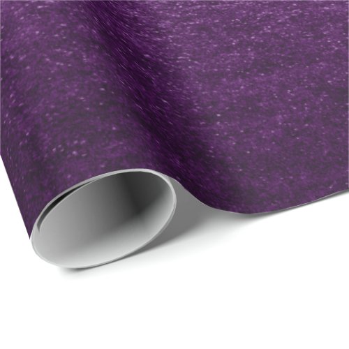 Minimal Ultra Violet Purple Ametyst Plum Wrapping Paper